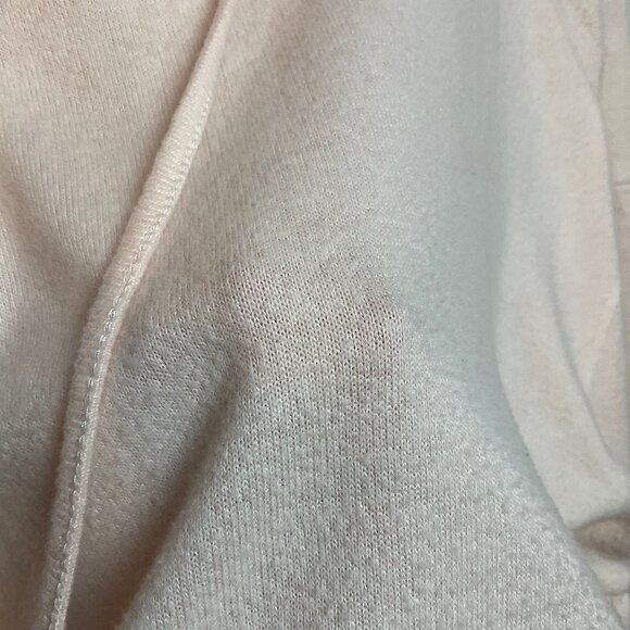 LC Lauren Conrad Pink Sz Small -- ruffle hoodie shirt feminine with pocket - Picture 11 of 11